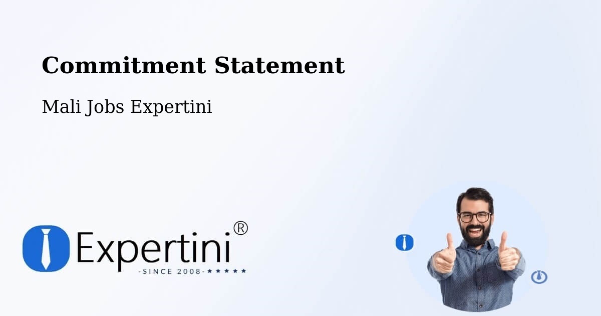 Corporate Commitment – Koulikoro - Mali Jobs Expertini